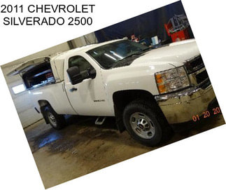 2011 CHEVROLET SILVERADO 2500