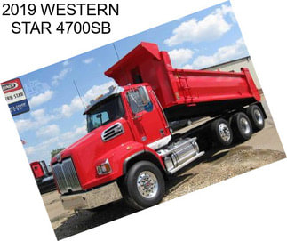 2019 WESTERN STAR 4700SB