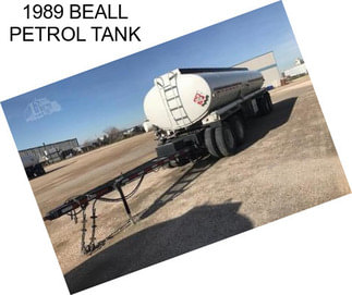 1989 BEALL PETROL TANK