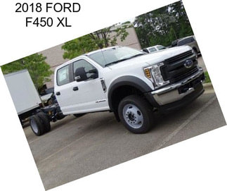 2018 FORD F450 XL