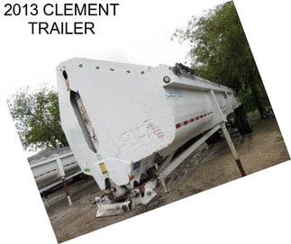 2013 CLEMENT TRAILER