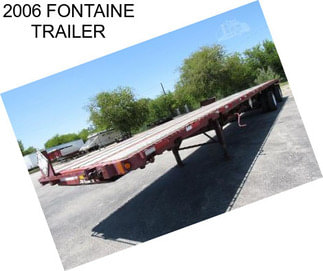 2006 FONTAINE TRAILER