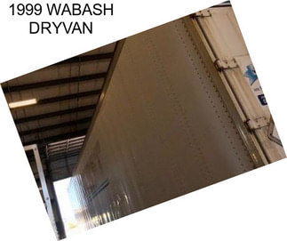 1999 WABASH DRYVAN