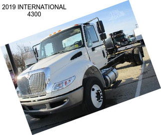 2019 INTERNATIONAL 4300