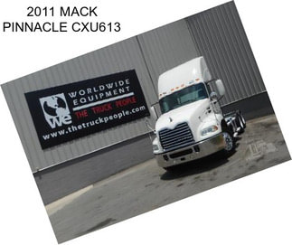 2011 MACK PINNACLE CXU613