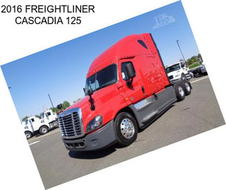 2016 FREIGHTLINER CASCADIA 125