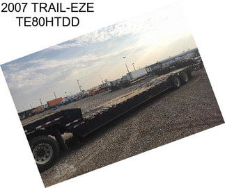 2007 TRAIL-EZE TE80HTDD