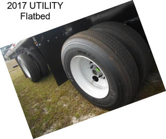 2017 UTILITY Flatbed