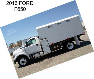 2016 FORD F650