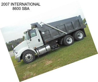 2007 INTERNATIONAL 8600 SBA