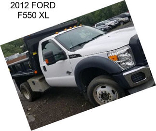 2012 FORD F550 XL