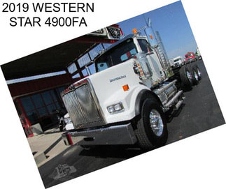 2019 WESTERN STAR 4900FA