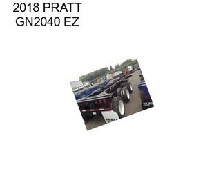 2018 PRATT GN2040 EZ
