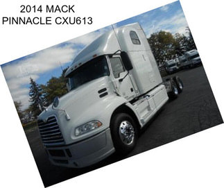 2014 MACK PINNACLE CXU613