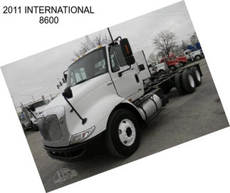 2011 INTERNATIONAL 8600