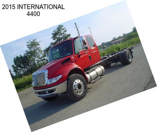 2015 INTERNATIONAL 4400