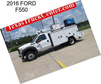 2016 FORD F550