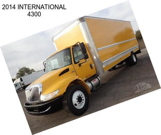 2014 INTERNATIONAL 4300