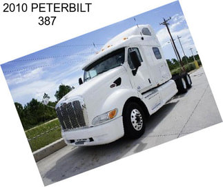 2010 PETERBILT 387