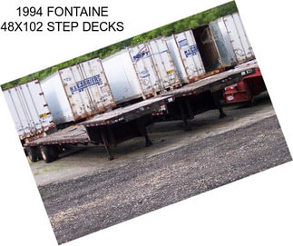 1994 FONTAINE 48X102 STEP DECKS