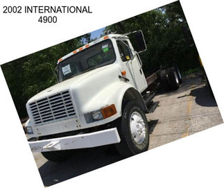 2002 INTERNATIONAL 4900