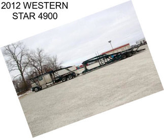 2012 WESTERN STAR 4900