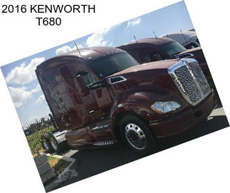 2016 KENWORTH T680