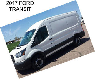 2017 FORD TRANSIT