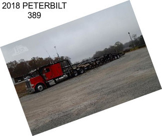 2018 PETERBILT 389