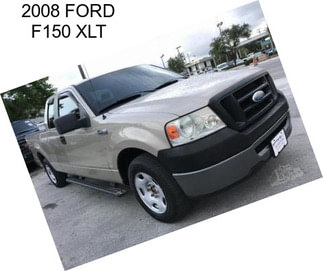 2008 FORD F150 XLT