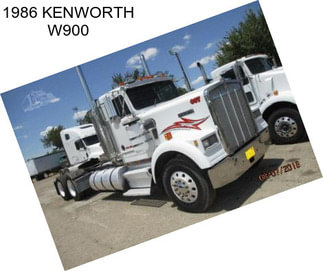 1986 KENWORTH W900