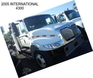 2005 INTERNATIONAL 4300