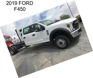 2019 FORD F450