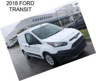 2018 FORD TRANSIT