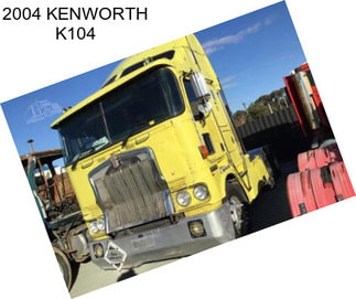 2004 KENWORTH K104