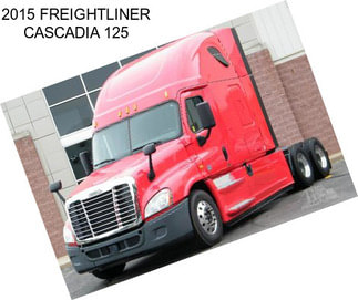 2015 FREIGHTLINER CASCADIA 125