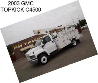 2003 GMC TOPKICK C4500