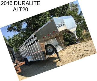 2016 DURALITE ALT20