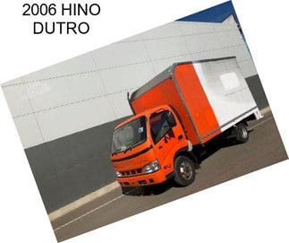 2006 HINO DUTRO