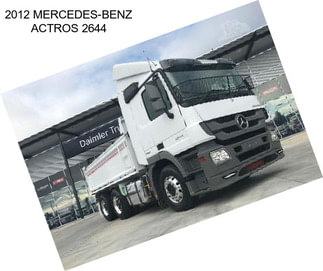 2012 MERCEDES-BENZ ACTROS 2644