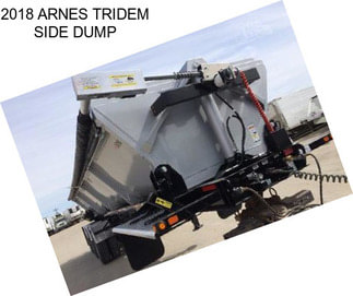 2018 ARNES TRIDEM SIDE DUMP