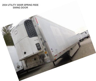 2004 UTILITY 3000R SPRING RIDE SWING DOOR