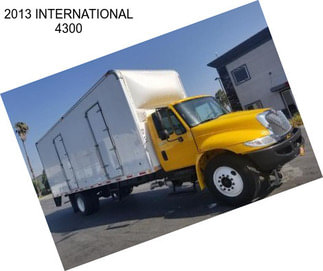 2013 INTERNATIONAL 4300