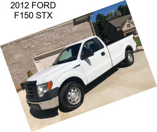 2012 FORD F150 STX