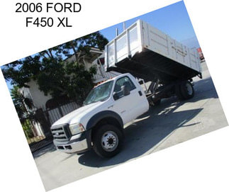 2006 FORD F450 XL