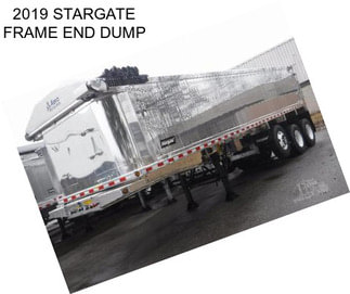 2019 STARGATE FRAME END DUMP