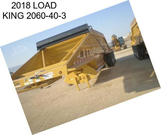 2018 LOAD KING 2060-40-3