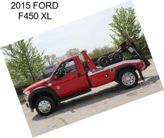 2015 FORD F450 XL
