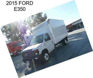 2015 FORD E350