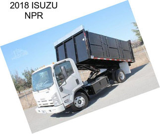 2018 ISUZU NPR